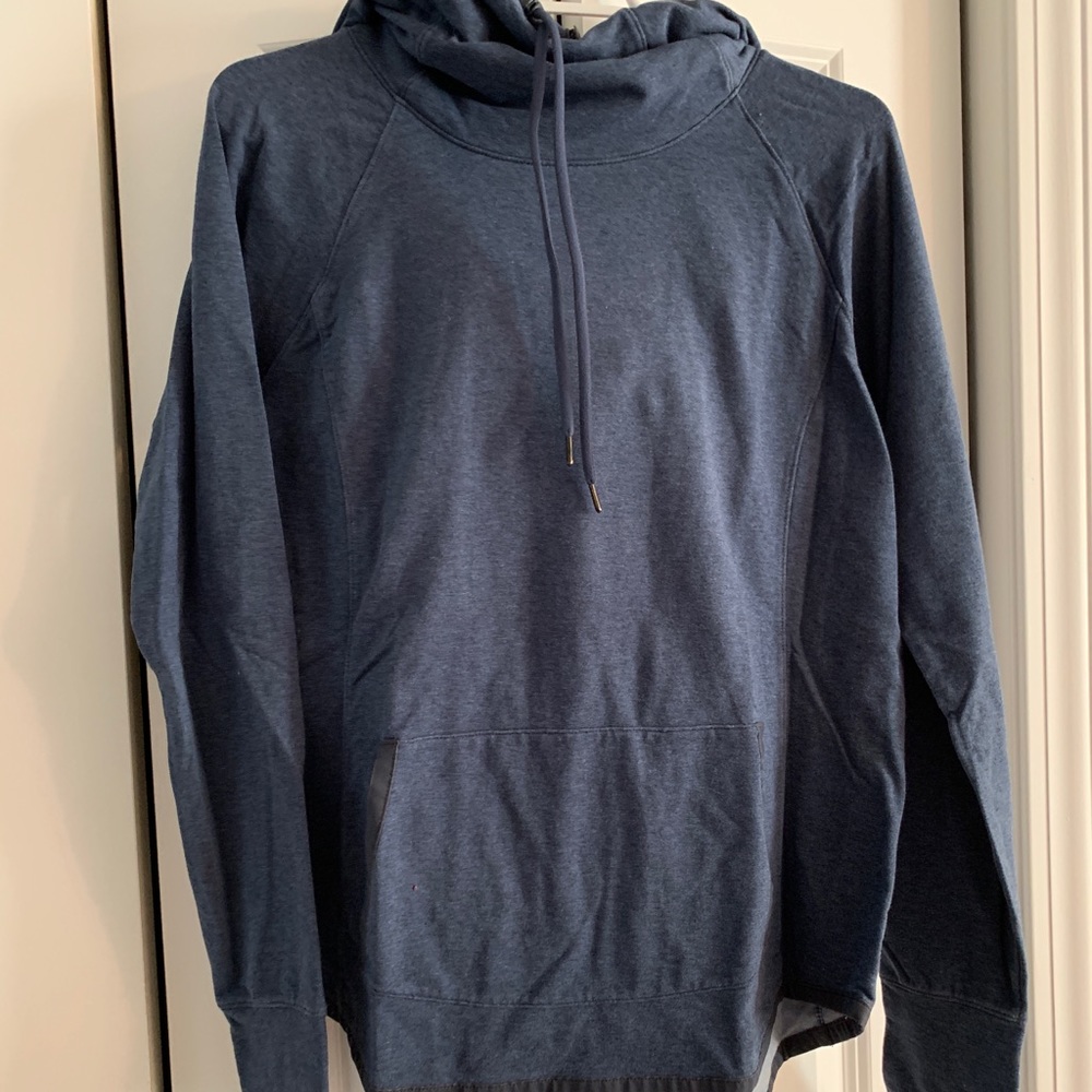 Athleta dark blue hoodie size medium.